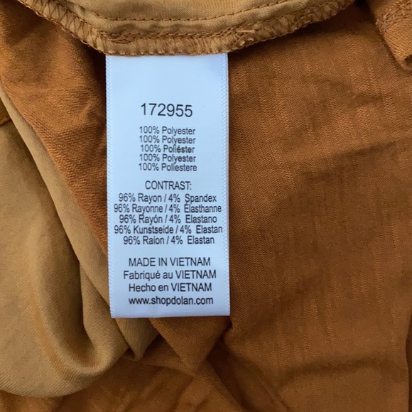 NWT Anthropologie Dolan left coast saffron top - Picture 8 of 8